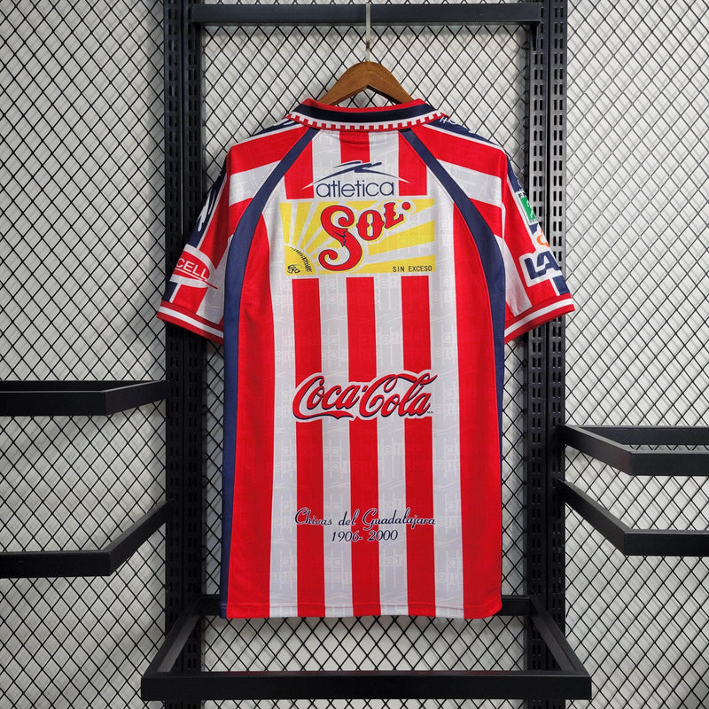 CdC Camisa Chivas Titular 99/00 - Versão Retro