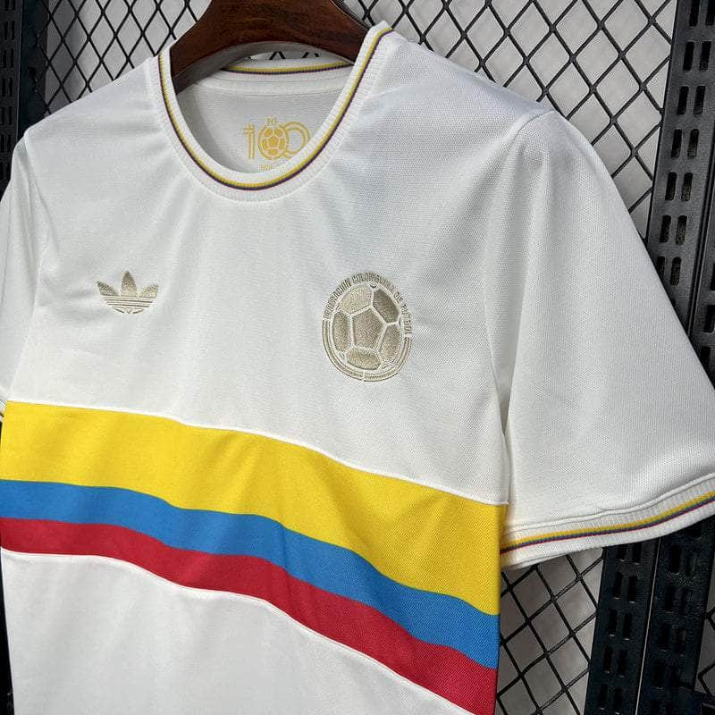 CdC Camisa Colômbia Edição 100 Anos 24/25 - Versão Torcedor [LANÇAMENTO]