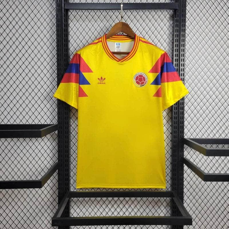 CdC Camisa Colômbia Titular 1990 - Versão Retro