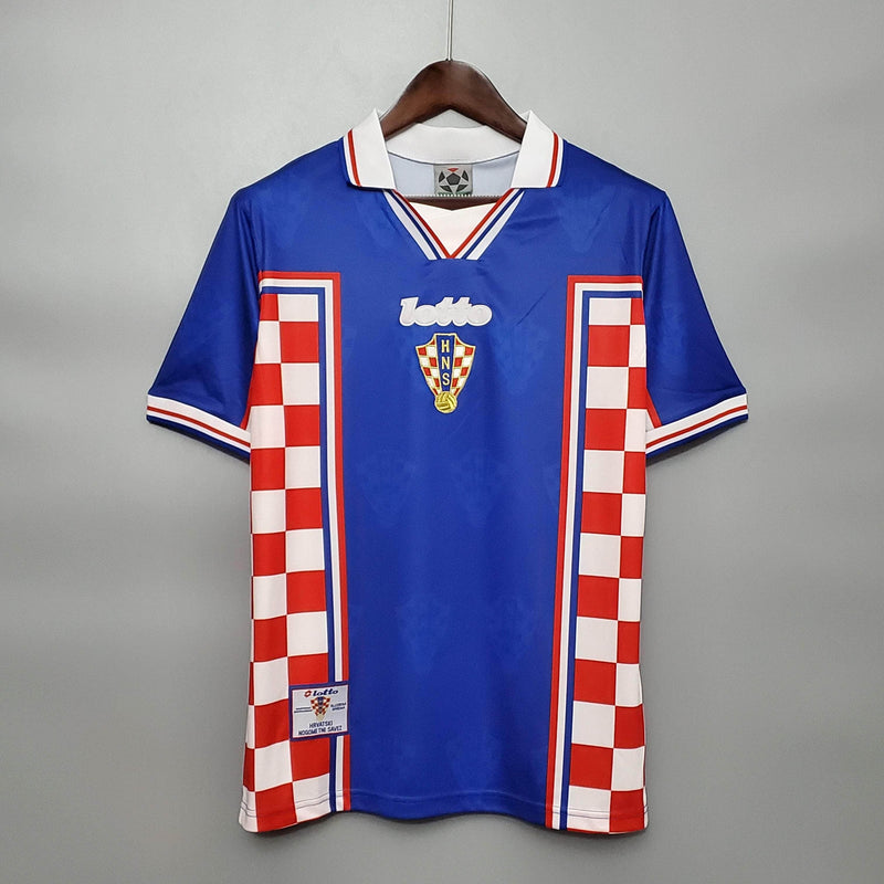 CdC Camisa Croácia Reserva 1998 - Versão Retro