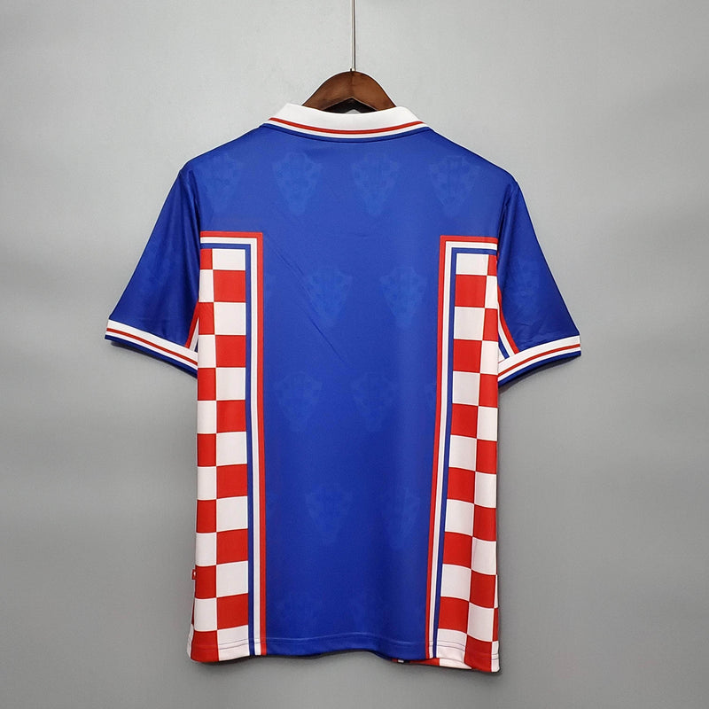 CdC Camisa Croácia Reserva 1998 - Versão Retro