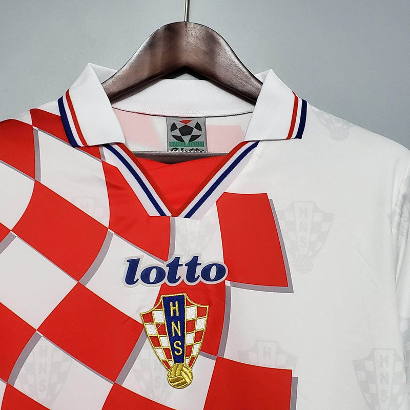 CdC Camisa Croácia Titular 1998 - Versão Retro