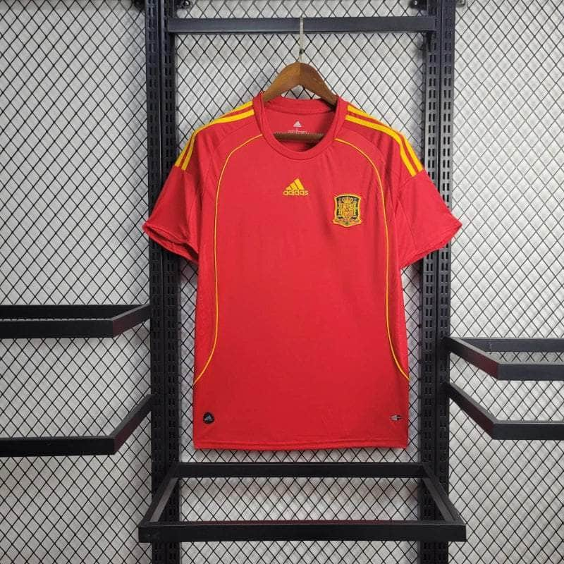 CdC Camisa Espanha Titular 2010 - Versão Retro