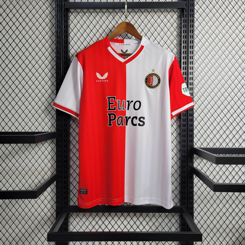 CdC Camisa Feyenoord Titular 23/24 - Versão Torcedor