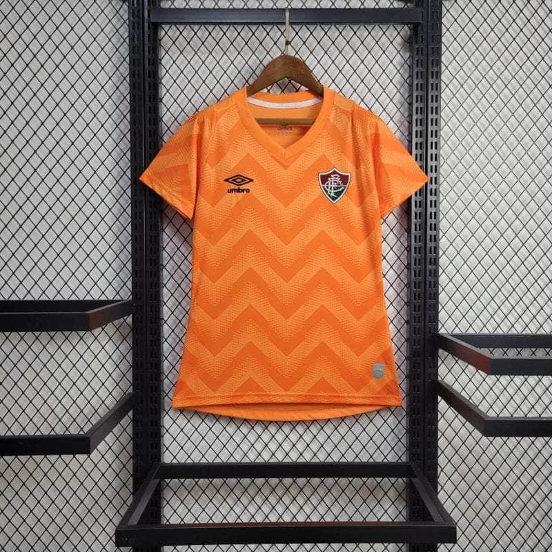 CdC Camisa Fluminense Goleiro Laranja 24/25 - Versão Feminina