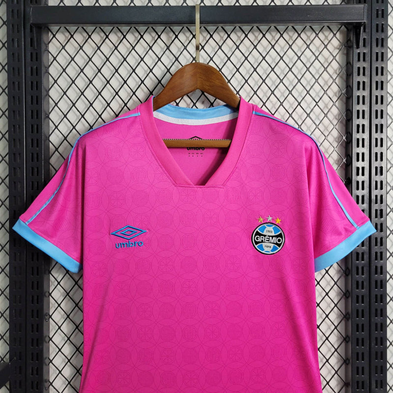 CdC Camisa Grêmio Outubro Rosa 23/24 - Versão Feminina