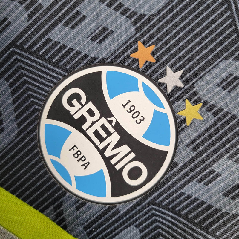 CdC Camisa Grêmio Treino Cinza 23/24 - Versão Torcedor