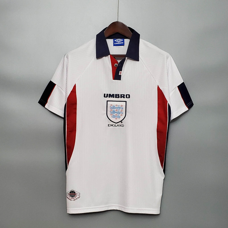 CdC Camisa Inglaterra Titular 98/99 - Versão Retro