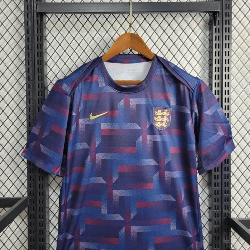 CdC Camisa Inglaterra Treino Azul 24/25 - Versão Torcedor