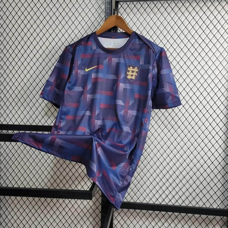 CdC Camisa Inglaterra Treino Azul 24/25 - Versão Torcedor