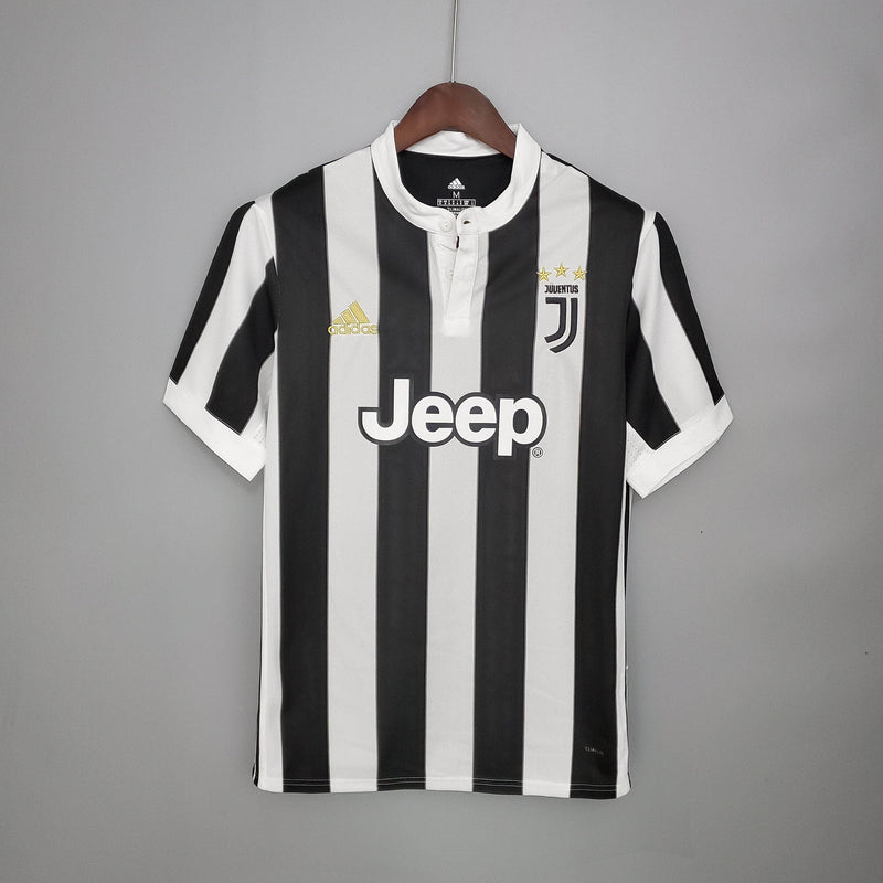 CdC Camisa Juventus Titular 17/18 - Versão Retro