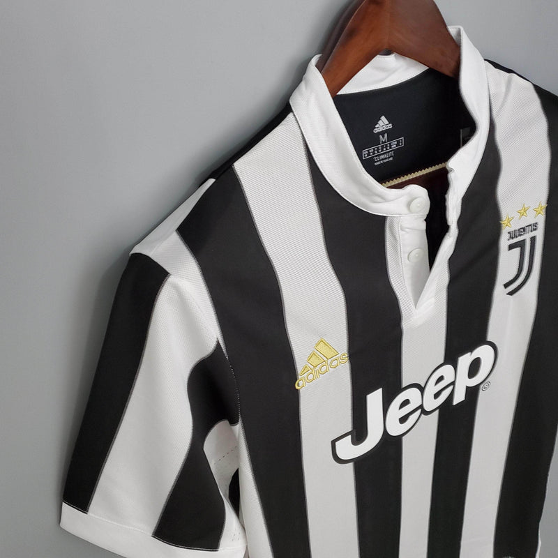 CdC Camisa Juventus Titular 17/18 - Versão Retro