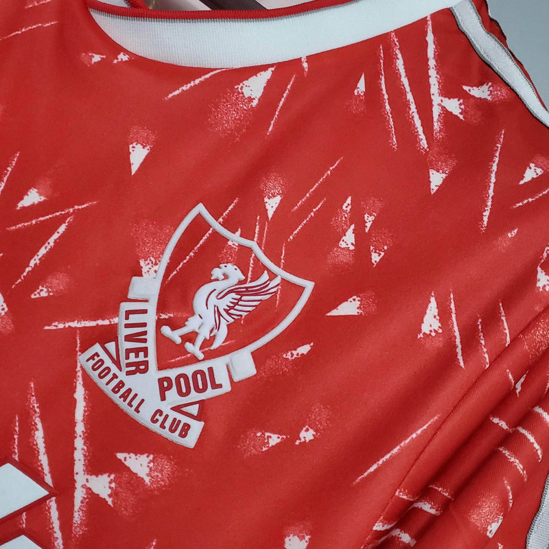 CdC Camisa Liverpool Titular 89/91 - Versão Retro