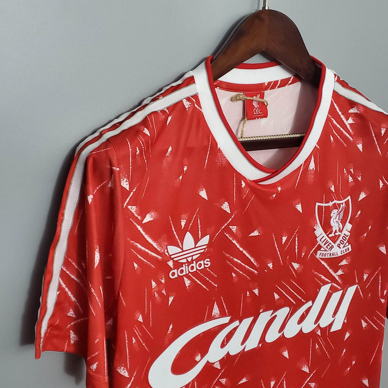 CdC Camisa Liverpool Titular 89/91 - Versão Retro