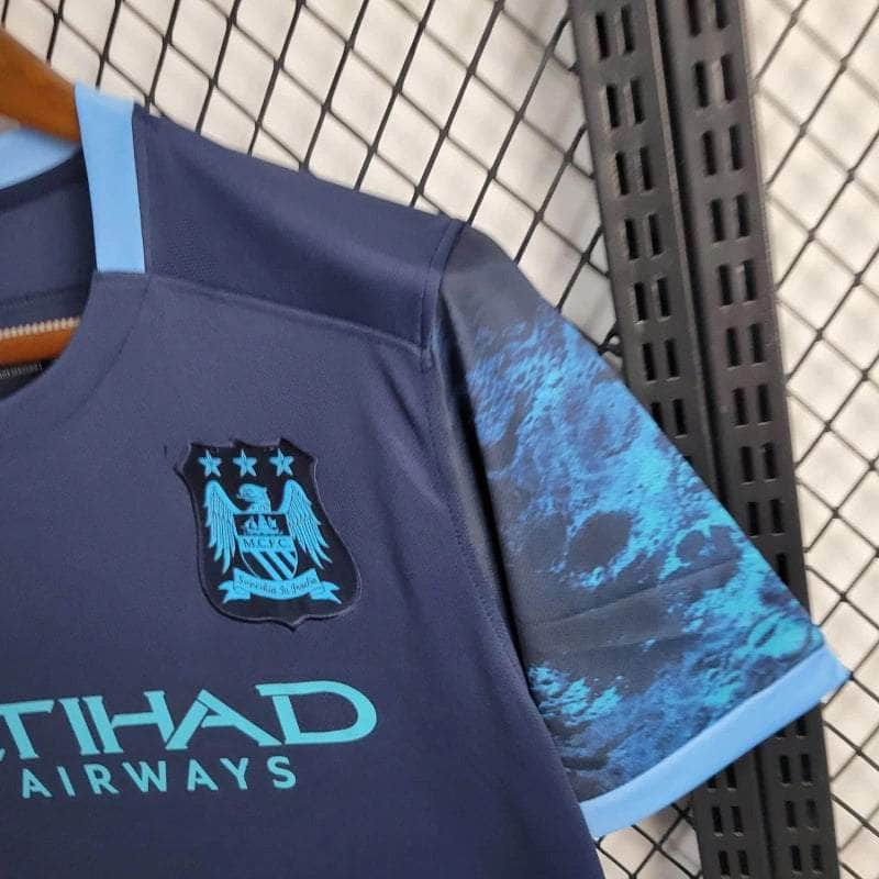 CdC Camisa Manchester City Reserva 15/16 - Versão Retro