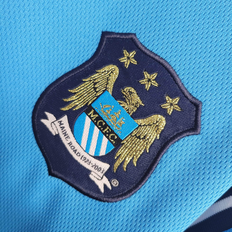 CdC Camisa Manchester City Titular 01/02 - Versão Retro