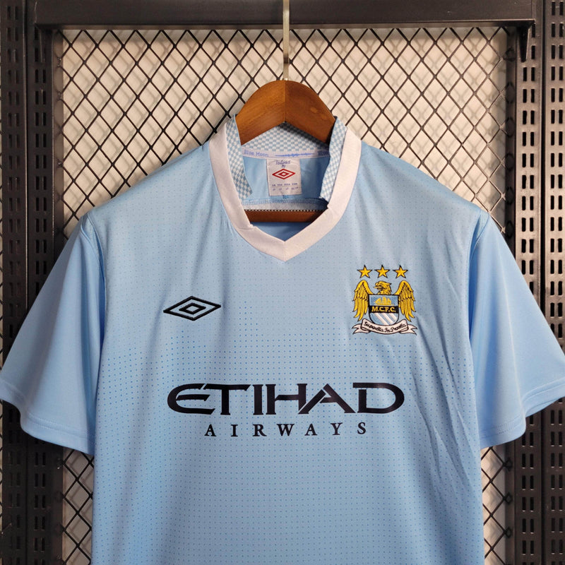 CdC Camisa Manchester City Titular 11/12 - Versão Retro