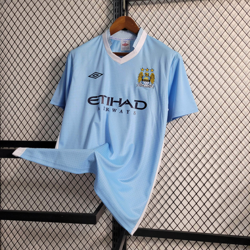 CdC Camisa Manchester City Titular 11/12 - Versão Retro