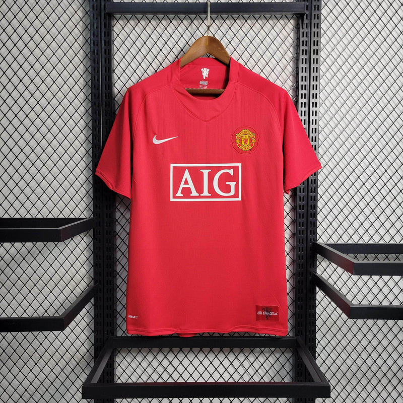 CdC Camisa Manchester United Titular 07/08 - Versão Retro