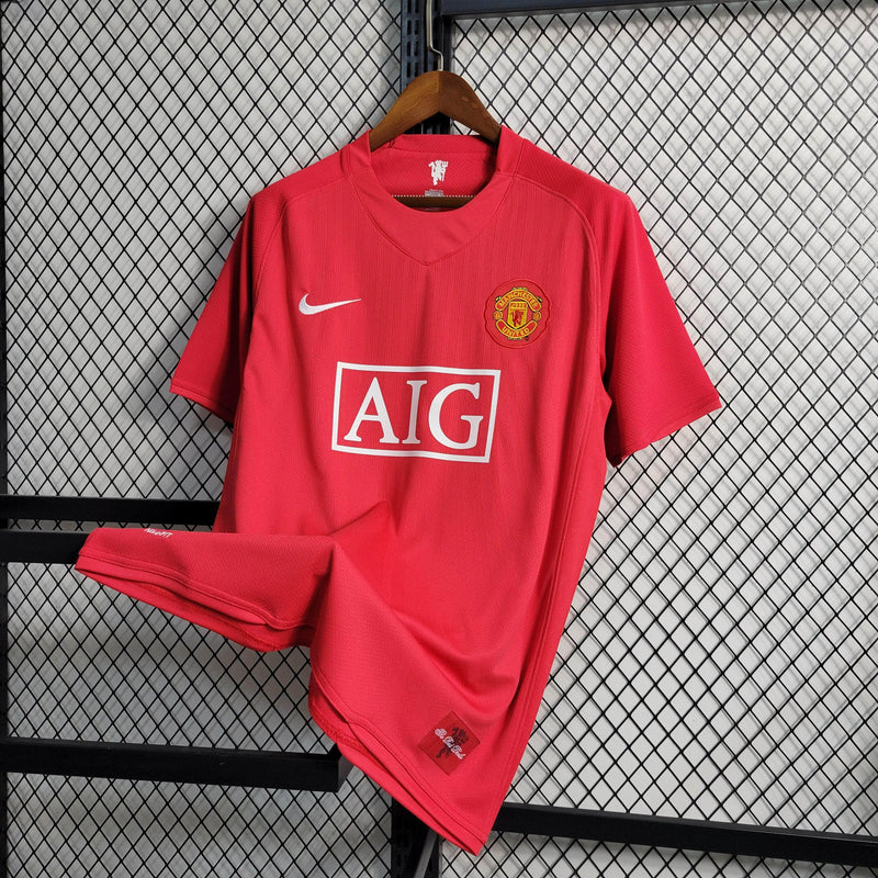 CdC Camisa Manchester United Titular 07/08 - Versão Retro