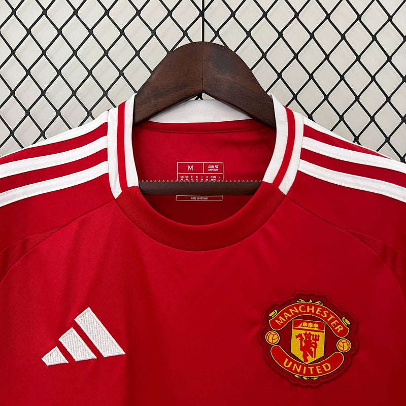 CdC Camisa Manchester United Titular 24/25 - Versão Torcedor