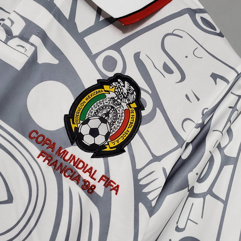 CdC Camisa México Reserva 1998 - Versão Retro