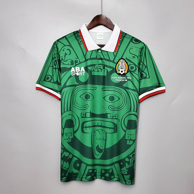 CdC Camisa México Titular 1998 - Versão Retro