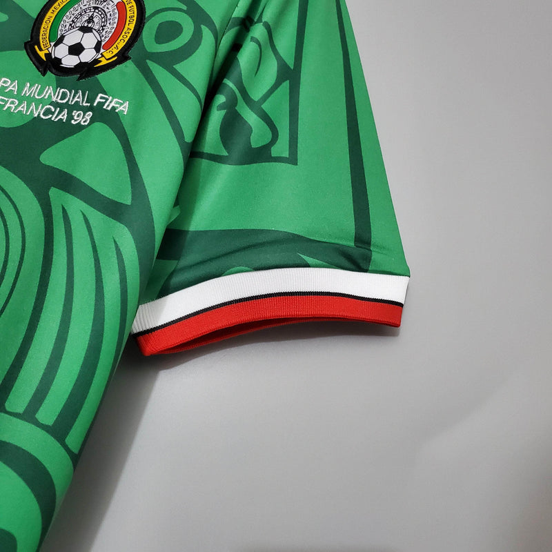 CdC Camisa México Titular 1998 - Versão Retro