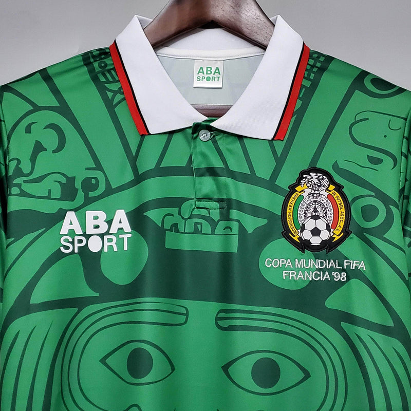 CdC Camisa México Titular 1998 - Versão Retro