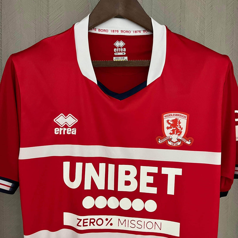 CdC Camisa Middlesbrough Titular 23/24 - Versão Torcedor