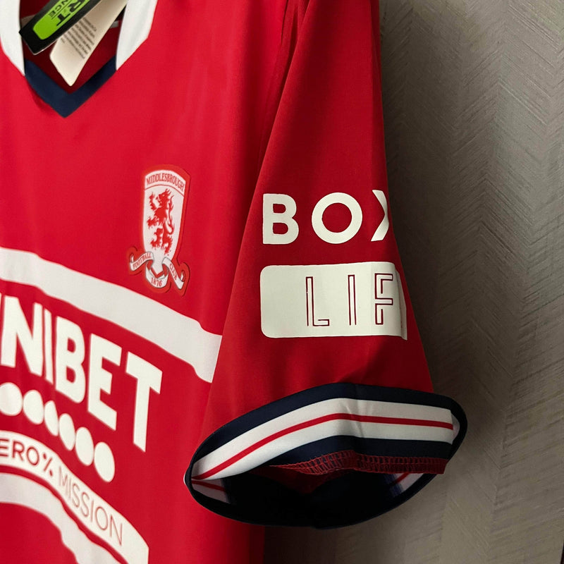 CdC Camisa Middlesbrough Titular 23/24 - Versão Torcedor