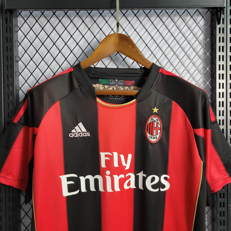 CdC Camisa Milan Titular 10/11 - Versão Retro