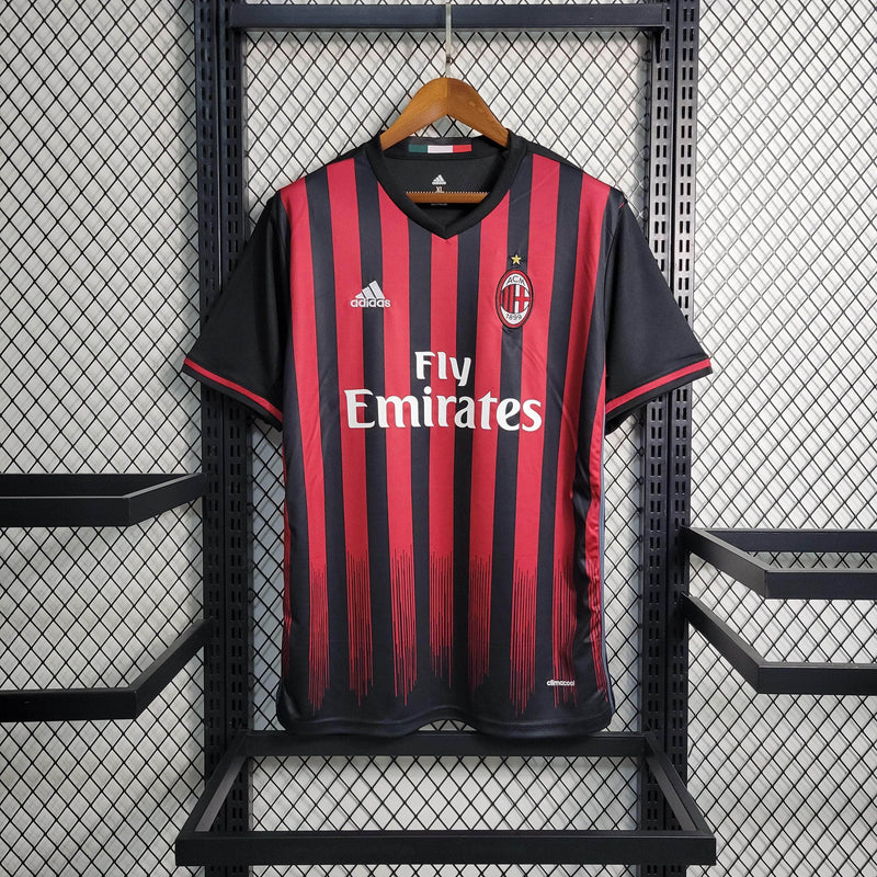 CdC Camisa Milan Titular 16/17 - Versão Retro