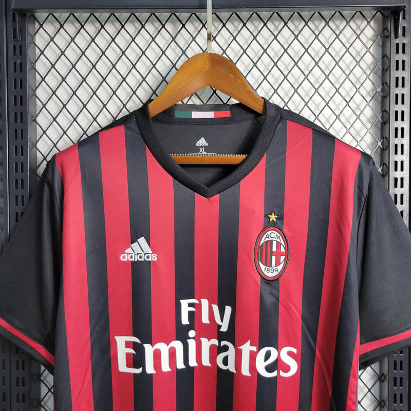 CdC Camisa Milan Titular 16/17 - Versão Retro