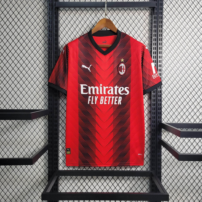 CdC Camisa Milan Titular 23/24 - Versão Torcedor