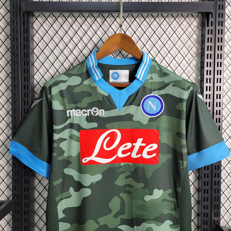 CdC Camisa Napoli Titular 13/14 - Versão Retro