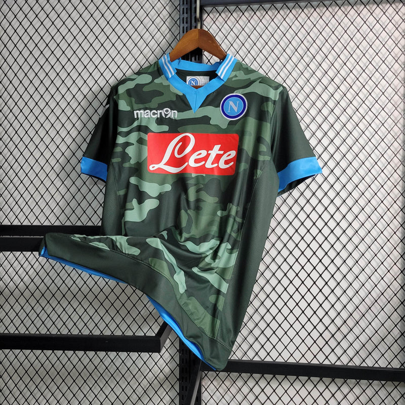 CdC Camisa Napoli Titular 13/14 - Versão Retro