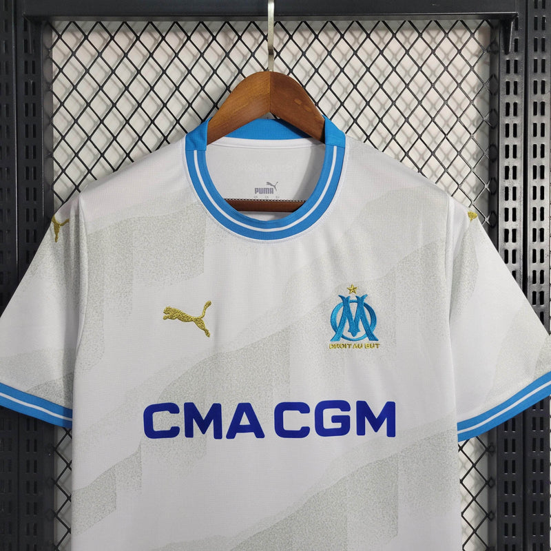 CdC Camisa Olympique Marseille Titular 23/24 - Versão Torcedor