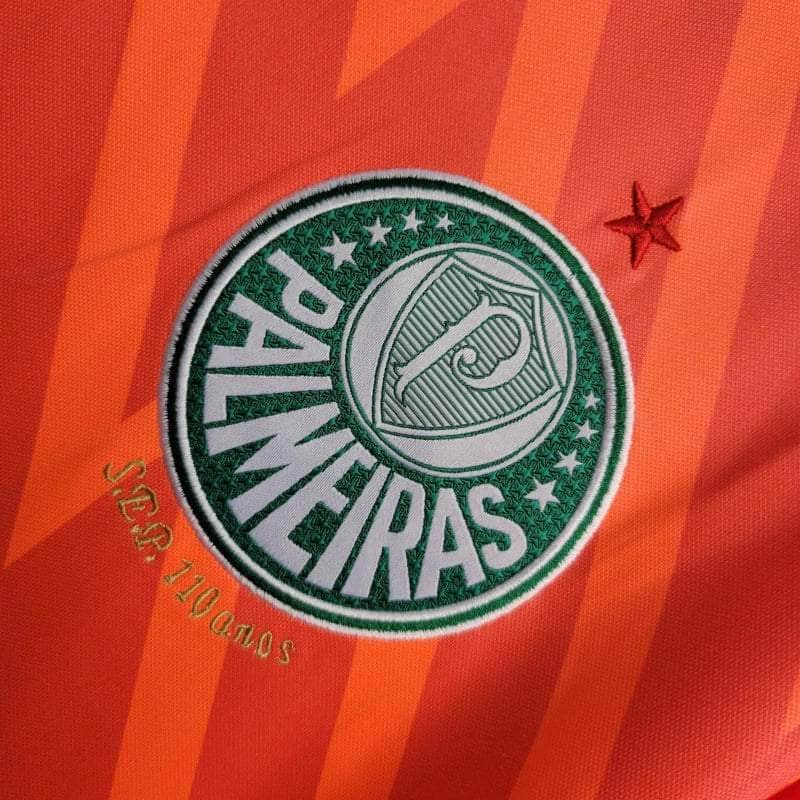 CdC Camisa Palmeiras Goleiro Laranja 24/25 - Versão Torcedor