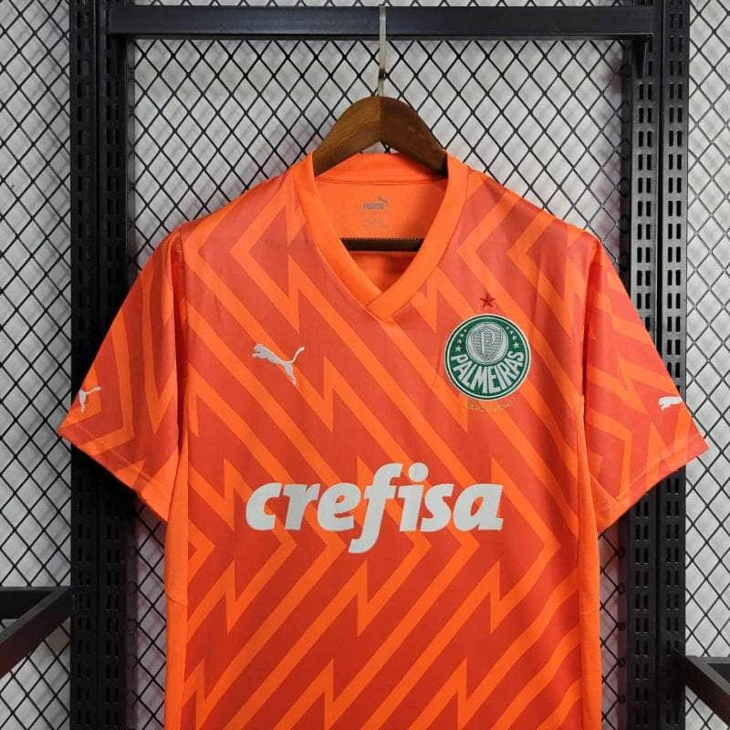 CdC Camisa Palmeiras Goleiro Laranja 24/25 - Versão Torcedor