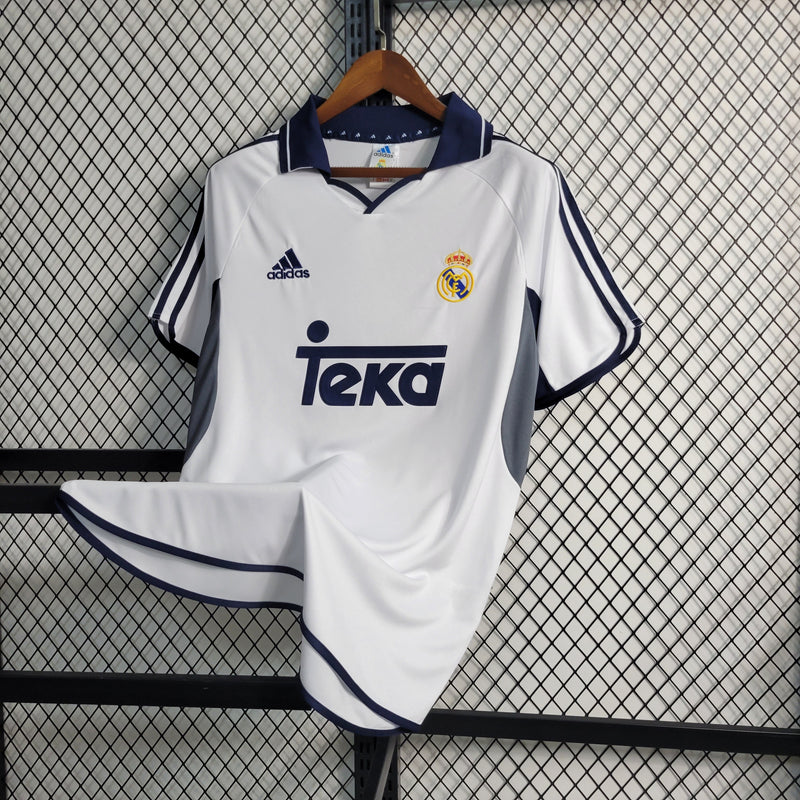 CdC Camisa Real Madrid Titular 00/01 - Versão Retro