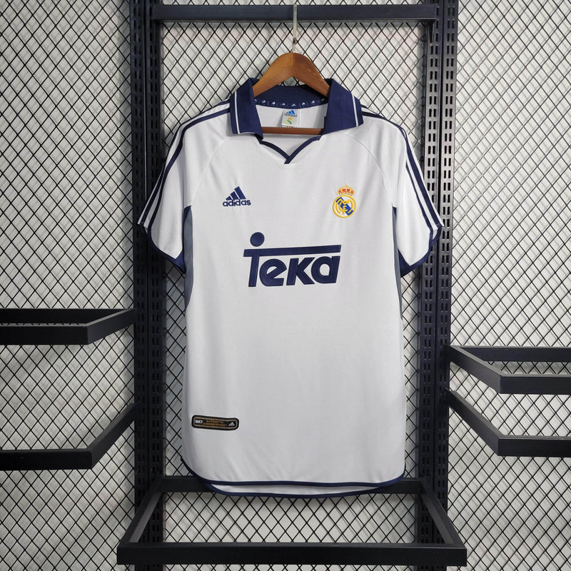 CdC Camisa Real Madrid Titular 00/01 - Versão Retro