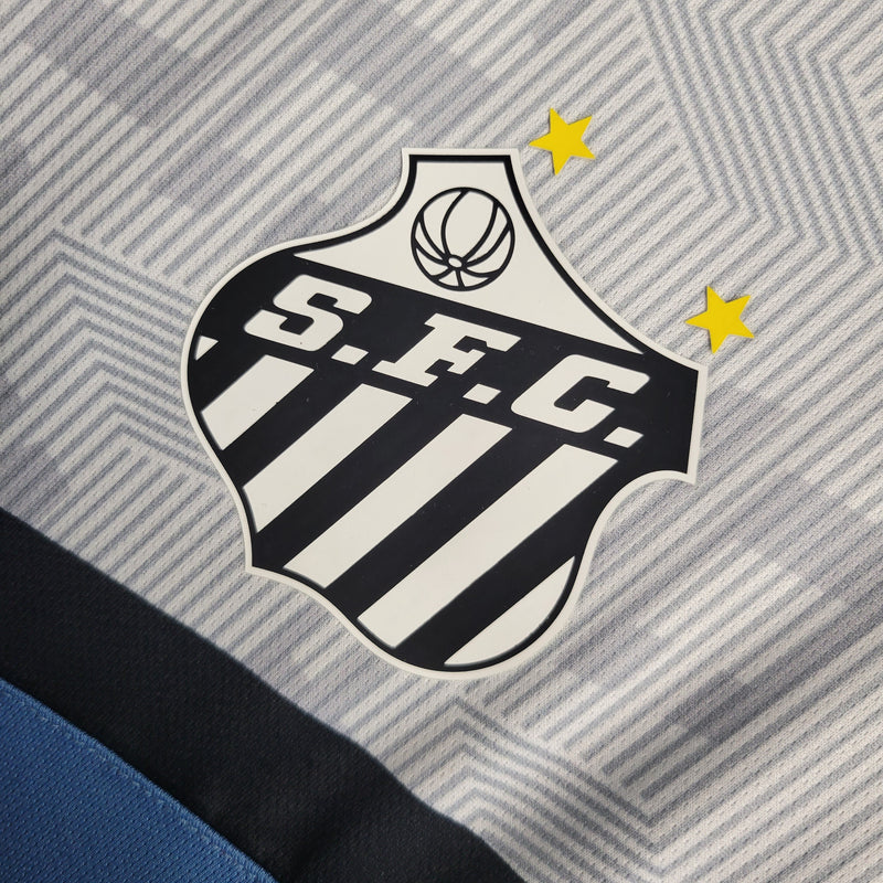 CdC Camisa Santos Treino Azul 23/24 - Versão Torcedor