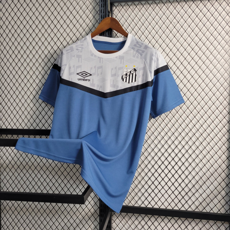 CdC Camisa Santos Treino Azul 23/24 - Versão Torcedor