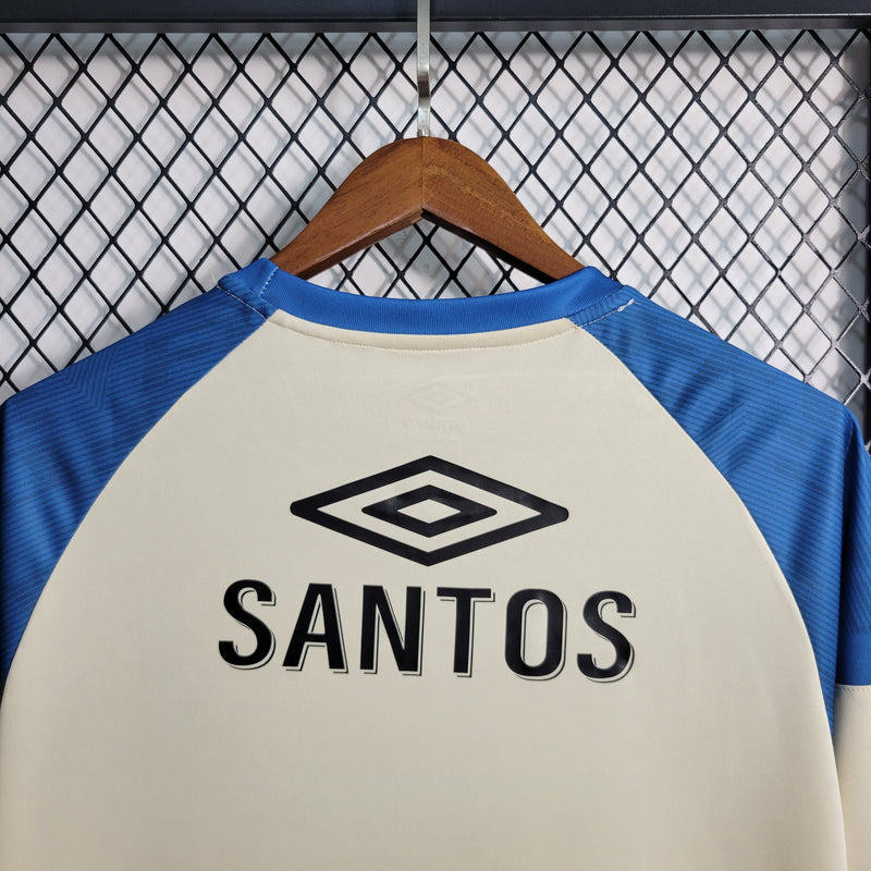 CdC Camisa Santos Treino Branca 23/24 - Versão Torcedor