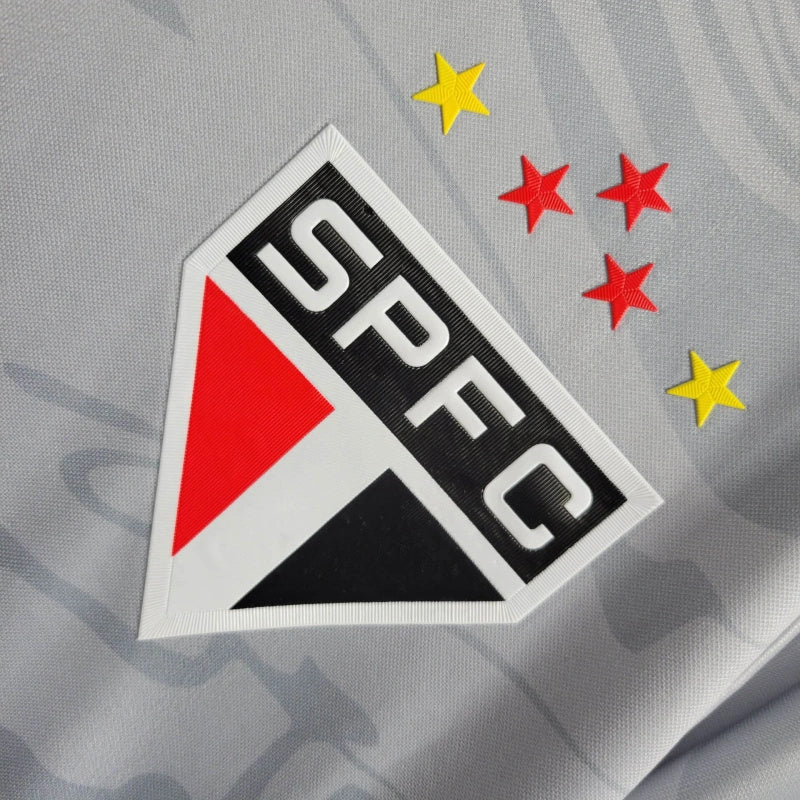 CdC Camisa São Paulo Goleiro Cinza 24/25 - Versão Jogador