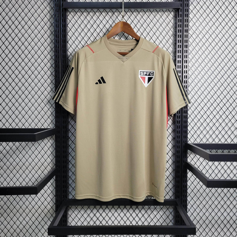 CdC Camisa São Paulo Treino Dourada 23/24 - Versão Torcedor