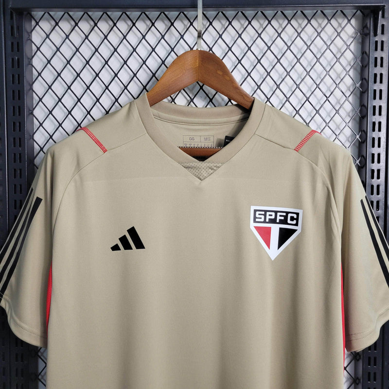 CdC Camisa São Paulo Treino Dourada 23/24 - Versão Torcedor