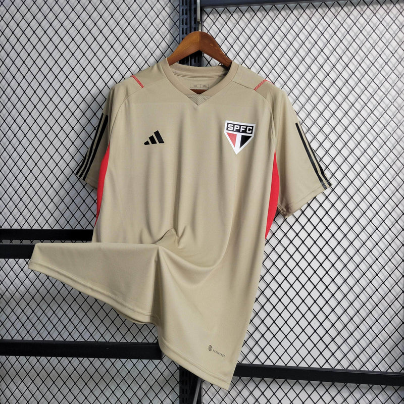 CdC Camisa São Paulo Treino Dourada 23/24 - Versão Torcedor