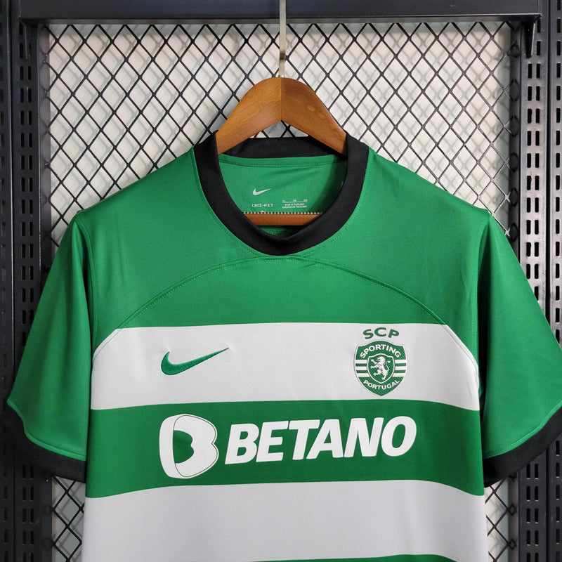 CdC Camisa Sporting Titular 23/24 - Versão Torcedor